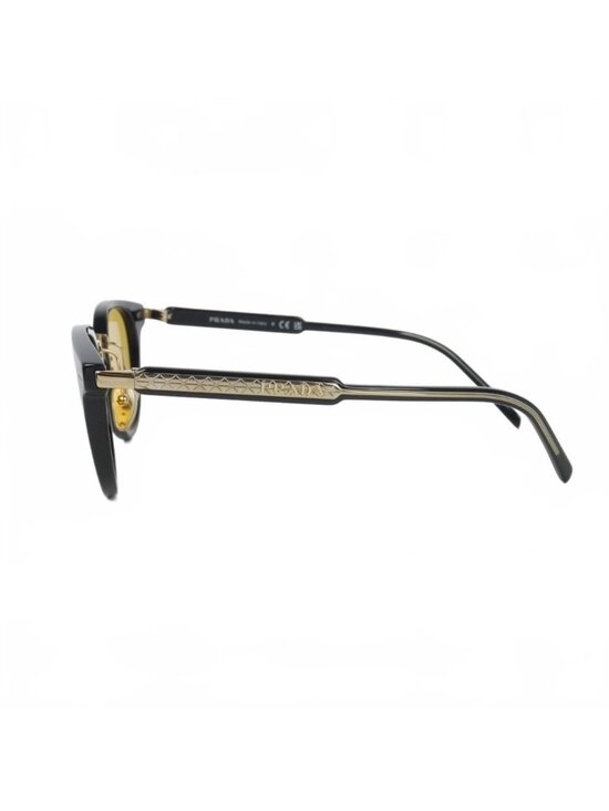 Prada Sunglasses Eyewear Frame Color Lens Spr 49 Black Gold main image 5